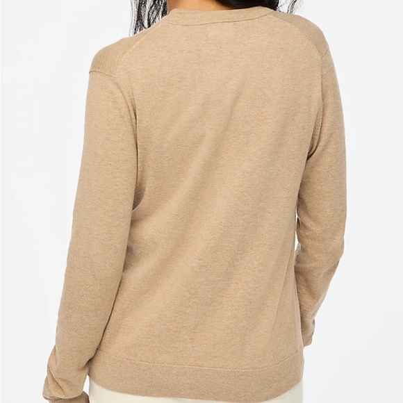 J. Crew ** Classic Cardigan in Heather Mushy Women’s Size XS Neutral Minimalist - Picture 6 of 16